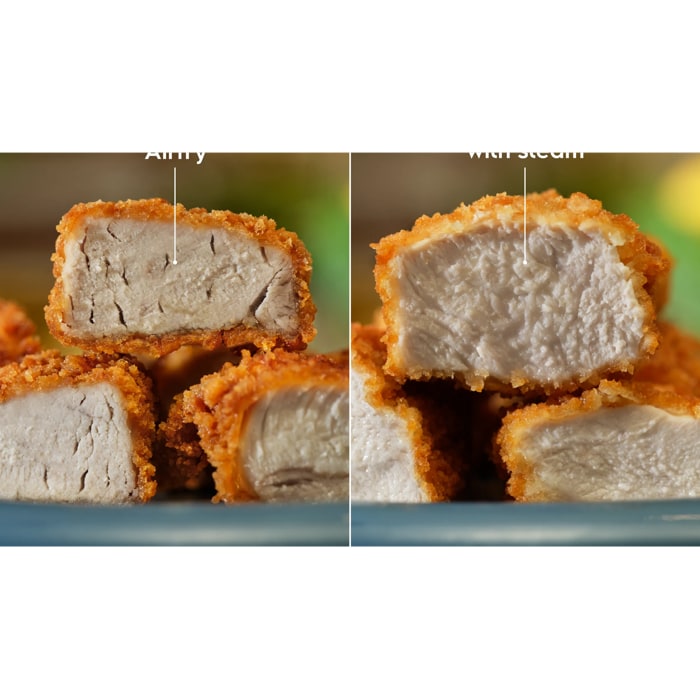 AirFry+, a healthier way to enjoy your favourite fried foods.