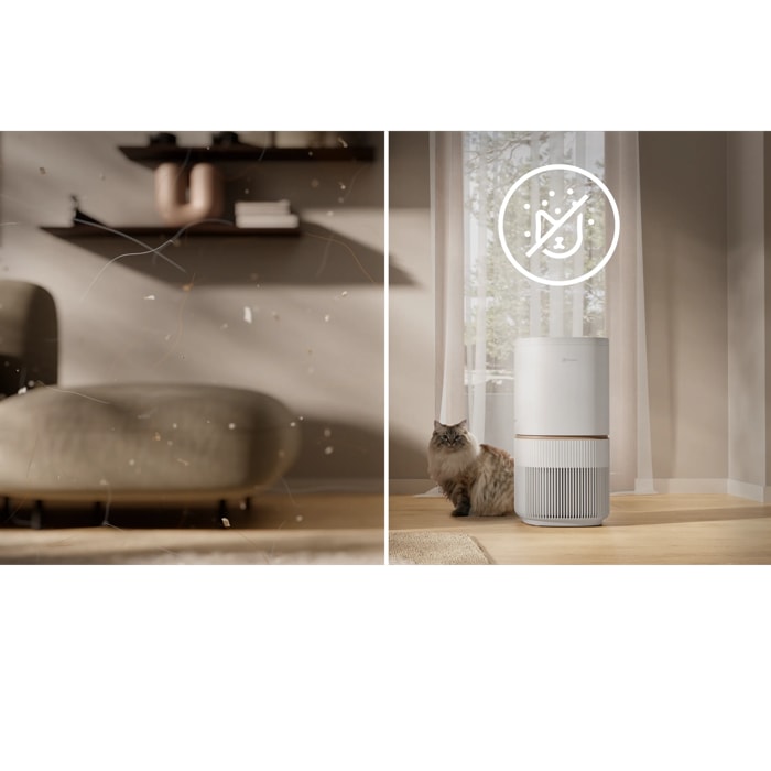 Captures and removes up to 99%¹ of pet dander and allergens.